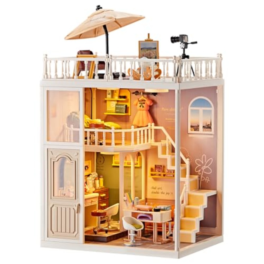 DIY Miniature House Kit Beauty - Beauty And Makeup Studio reseña y precio