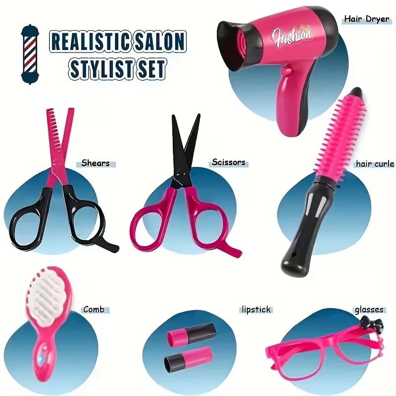 17Pcs Girls Beauty Salon Set M - Beauty Makeup Gift Sets reseña y precio