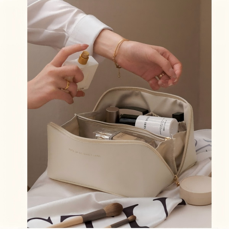 Large Capacity Waterproof Make - Beauty Home Makeup reseña y precio