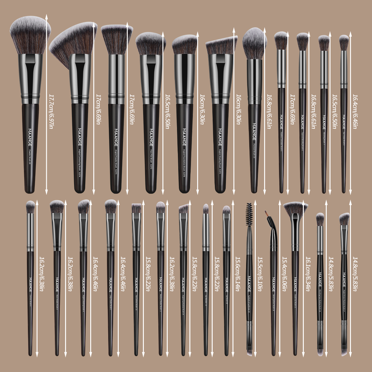 MAANGE 25Pcs Professional Gift - Beauty Makeup Gift Sets reseña y precio