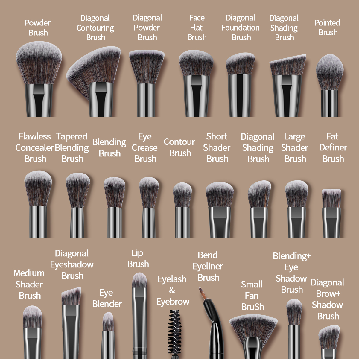 MAANGE 25Pcs Professional Gift - Beauty Makeup Gift Sets reseña y precio