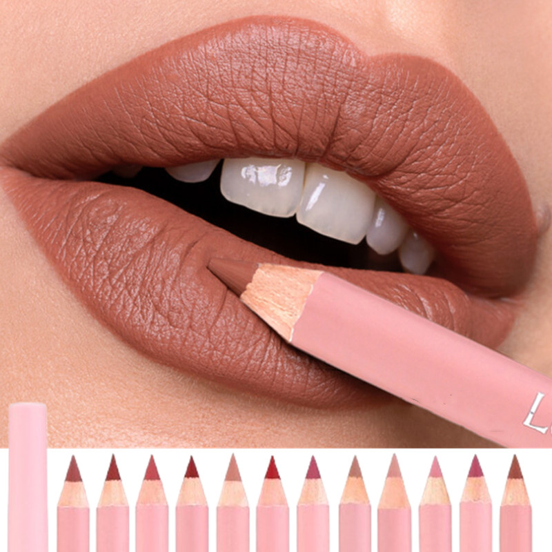 Nude Brown Lip Liner Pencil Li - Beauty Linasi Makeup reseña y precio