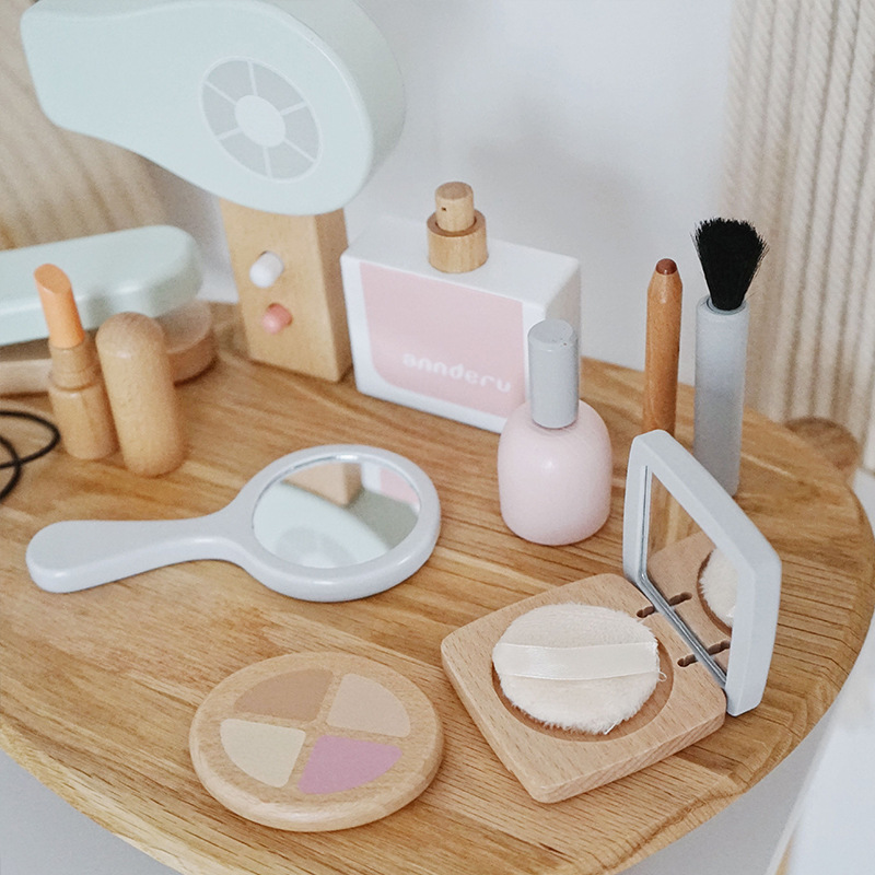New Children Wooden Simulation - Beauty Makeup Gift Sets reseña y precio