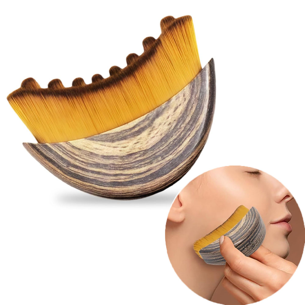 Lymphatic Contour Face Brush,  - Beauty Queen Makeup reseña y precio