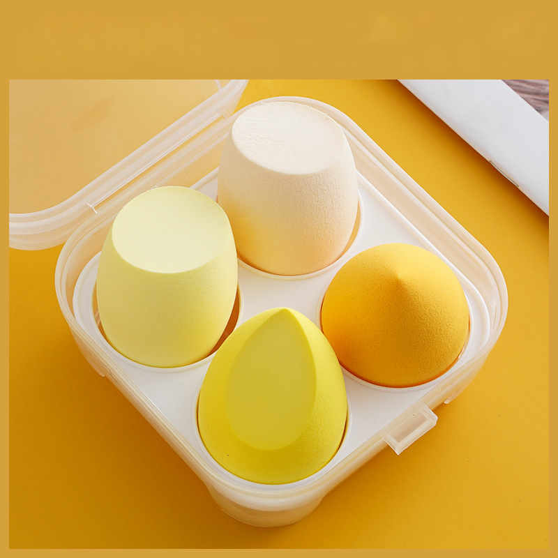 4-Pack Makeup Sponge Blender B - Beauty Makeup Egg reseña y precio