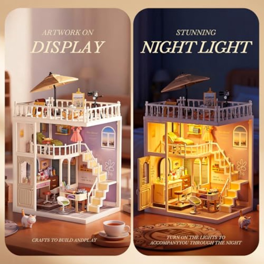 DIY Miniature House Kit Beauty - Beauty And Makeup Studio reseña y precio