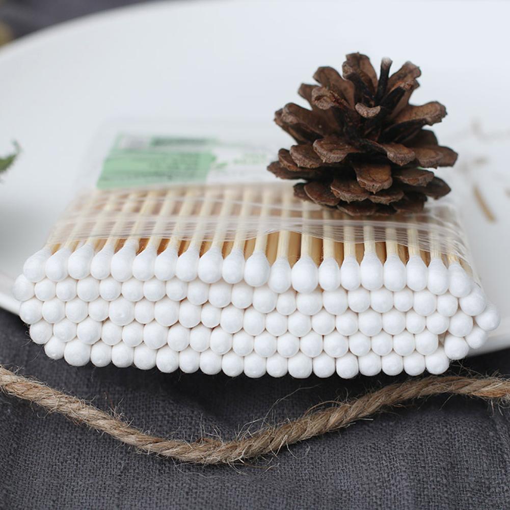 10/100pcs Disposable Cotton Sw - Beauty Of Makeup reseña y precio