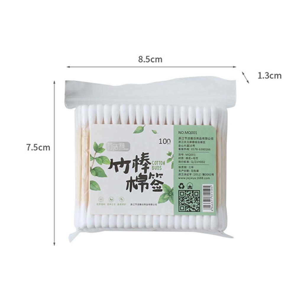 10/100pcs Disposable Cotton Sw - Beauty Of Makeup reseña y precio