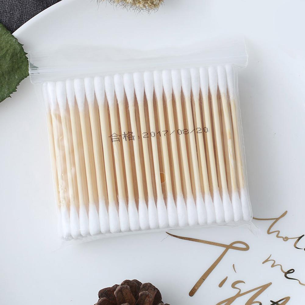 10/100pcs Disposable Cotton Sw - Beauty Of Makeup reseña y precio
