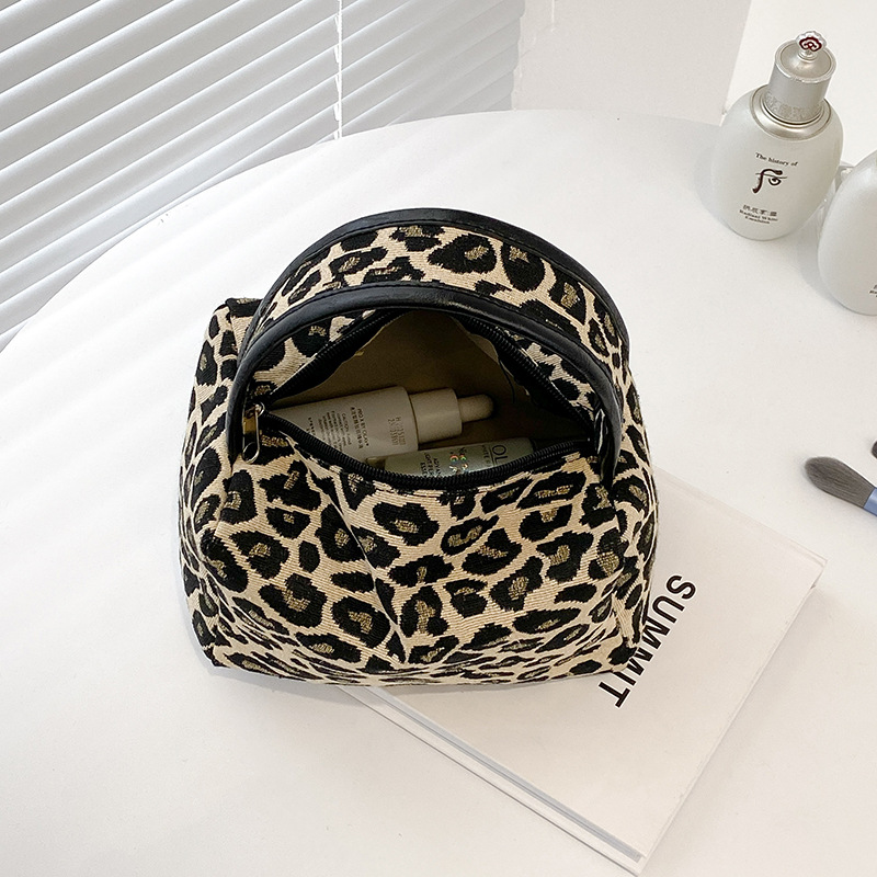 Leopard Makeup Bag Luxury  Lar - Ysl Beauty Makeup Bag reseña y precio