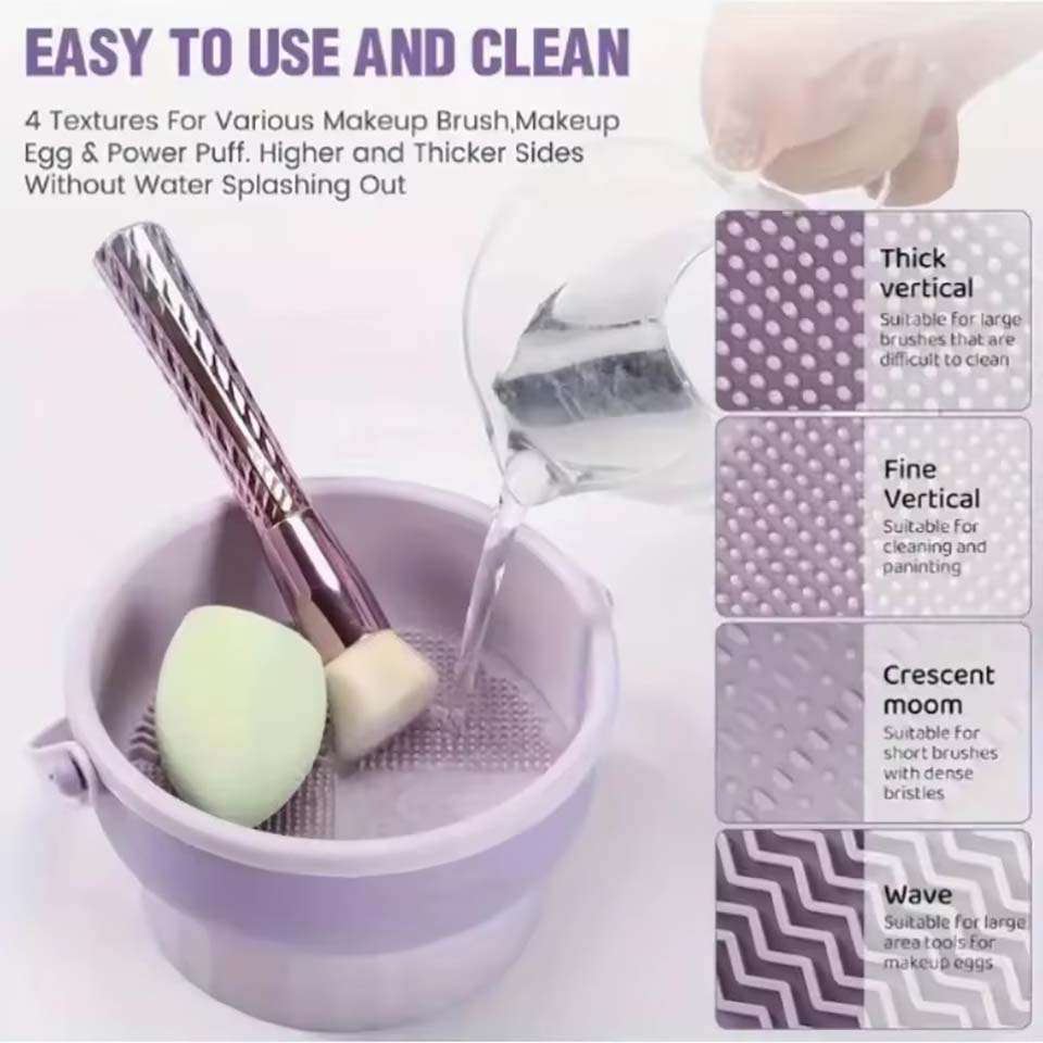 Makeup Brush Cleaning Bowl Bea - Beauty Makeup Egg reseña y precio