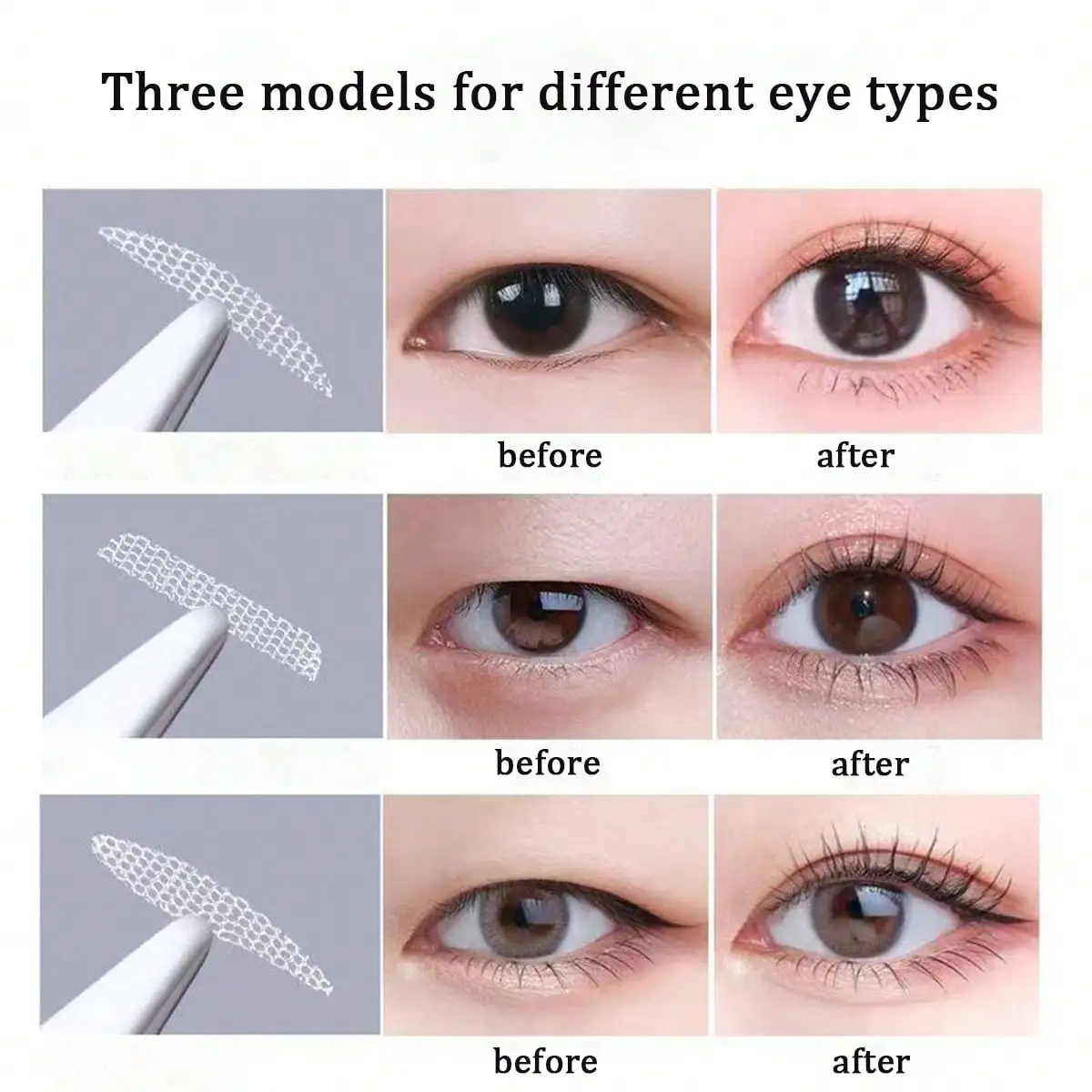 200pcs/Set Lace Eyelid Sticker - Beauty Makeup Gift Sets reseña y precio