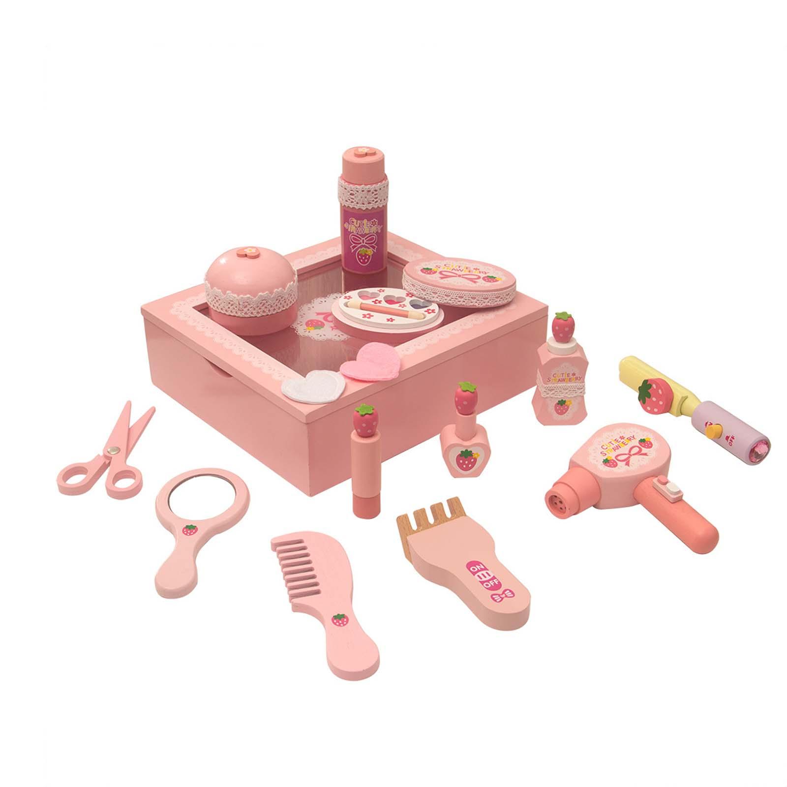 Wooden Makeup Beauty Toy Set C - Beauty Makeup Gift Sets reseña y precio