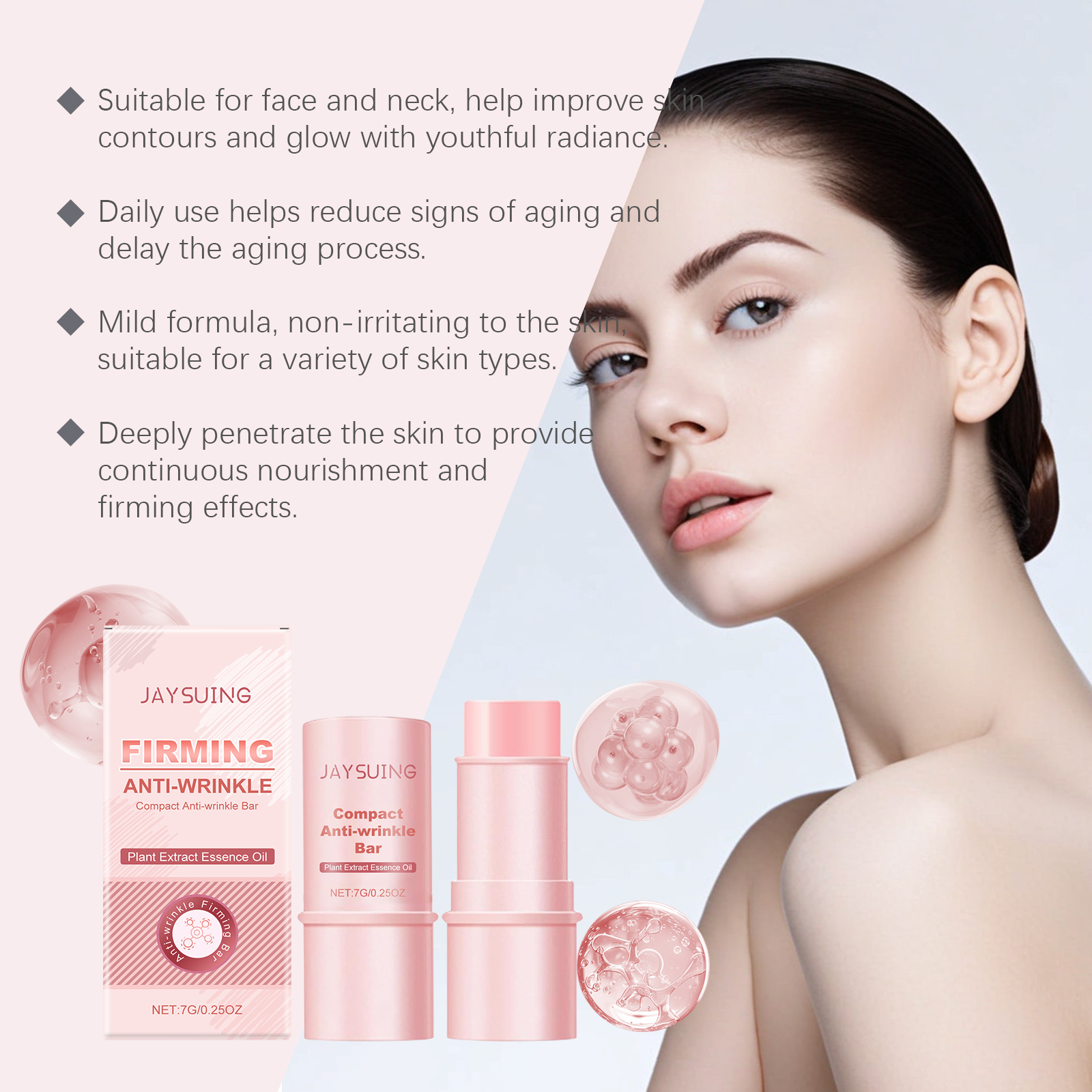 Facial Tightening Stick Anti A - Beauty Glazed Makeup reseña y precio