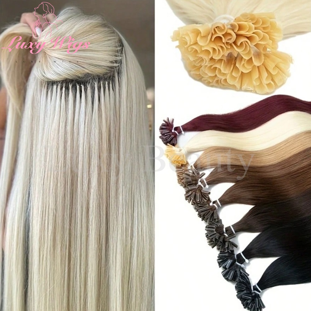 Blonde U Tip Nail Tip Hair Ext - Pure Beauty Hair & Makeup reseña y precio