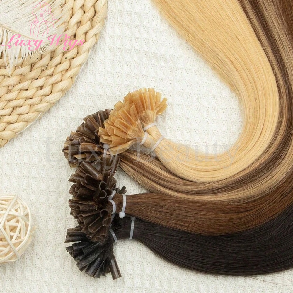 Blonde U Tip Nail Tip Hair Ext - Pure Beauty Hair & Makeup reseña y precio