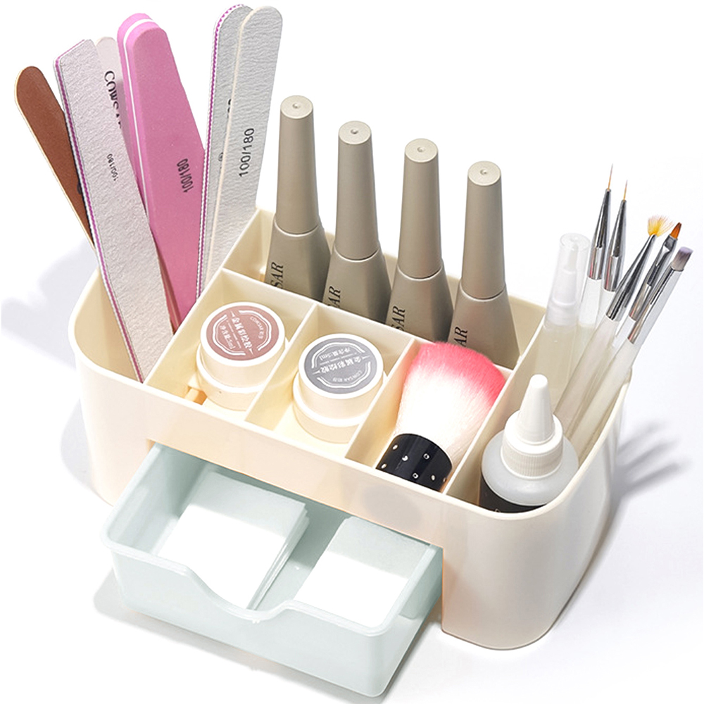 Nail Art Organizer Desktop Dra - Beauty Home Makeup reseña y precio
