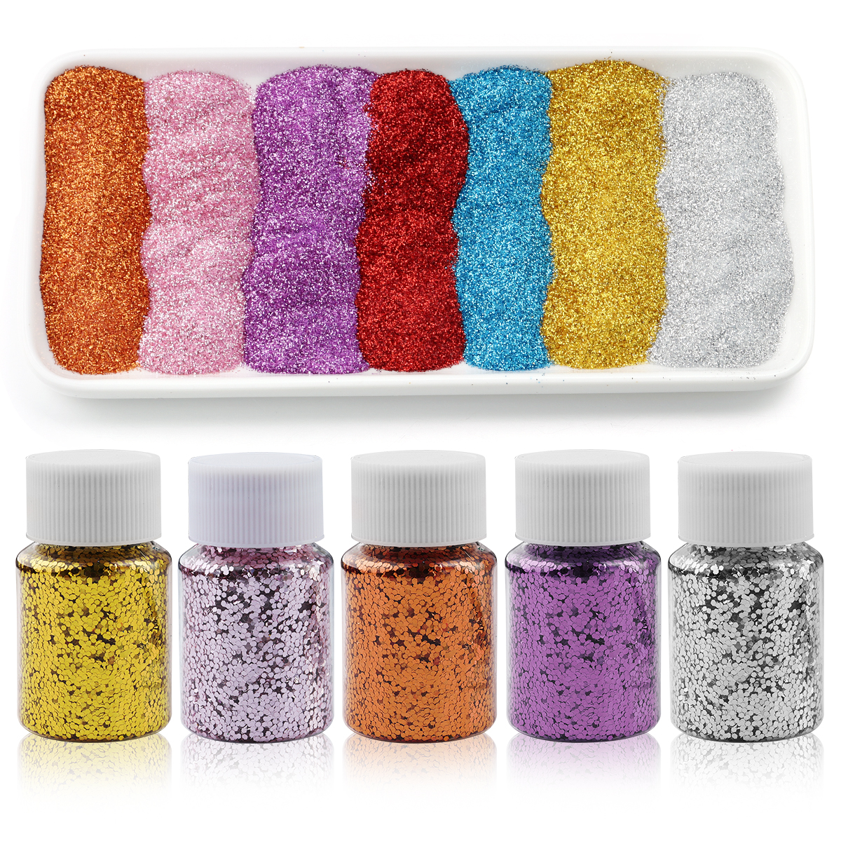 30g/Bottle Holographic Colorfu - Beauty Glazed Makeup reseña y precio
