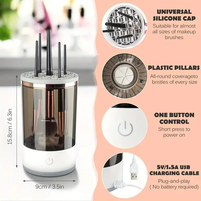 USB Plug Portable Electric Mak - Beauty Home Makeup reseña y precio