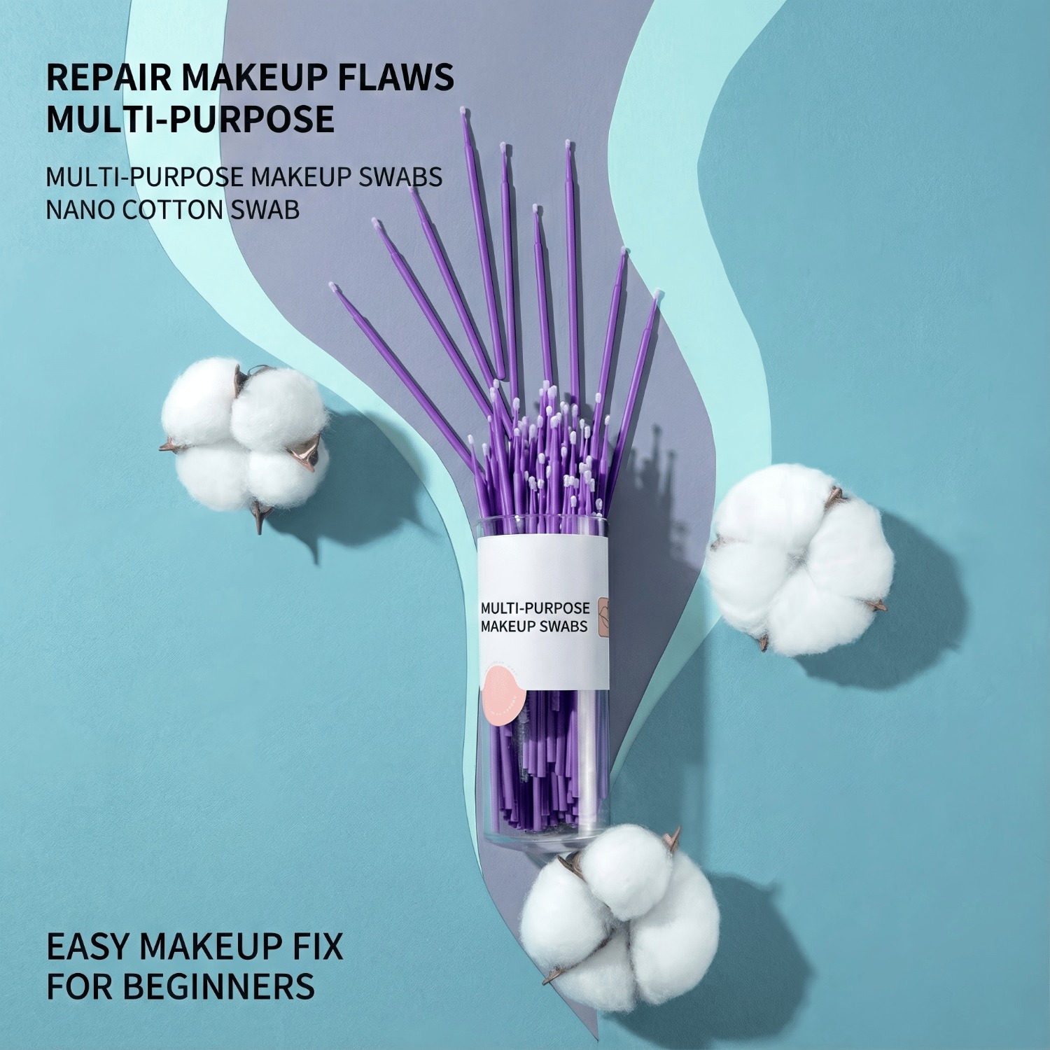 100Pcs Purple Micro Brushes Po - Beauty Home Makeup reseña y precio