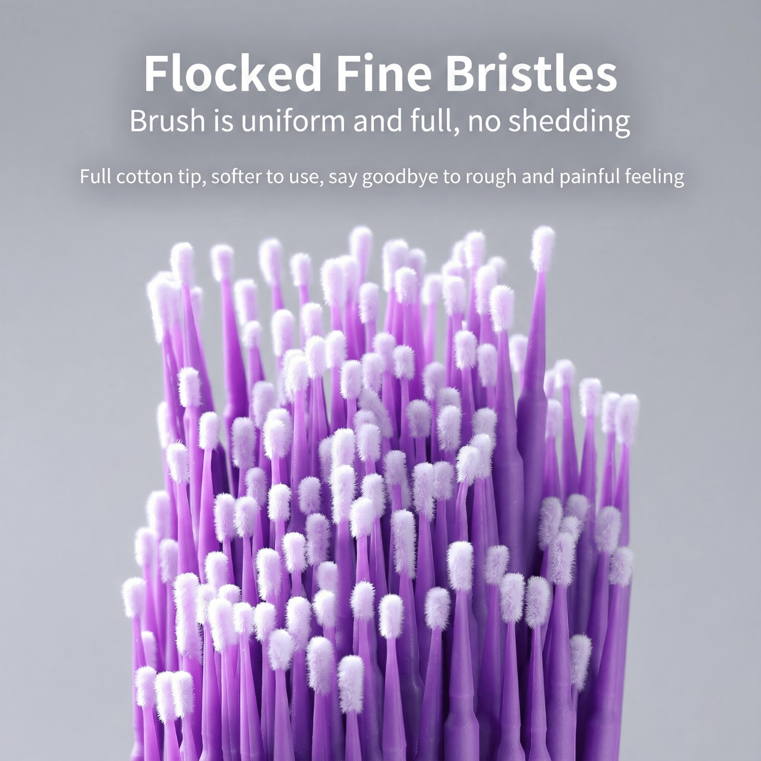 100Pcs Purple Micro Brushes Po - Beauty Home Makeup reseña y precio