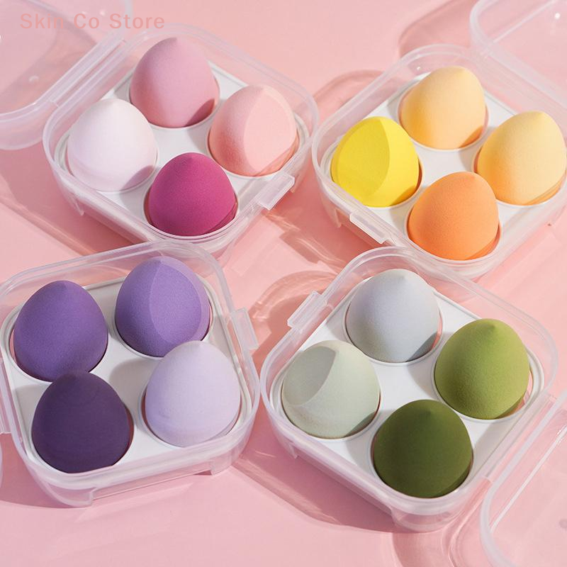 [CO]4Pcs Foundation Sponges Po - Beauty Makeup Egg reseña y precio