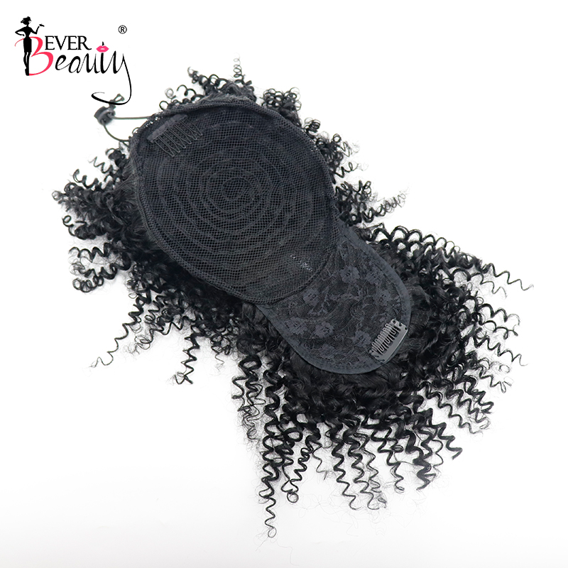 Ponytail Human Hair Mongolian  - Pure Beauty Hair & Makeup reseña y precio