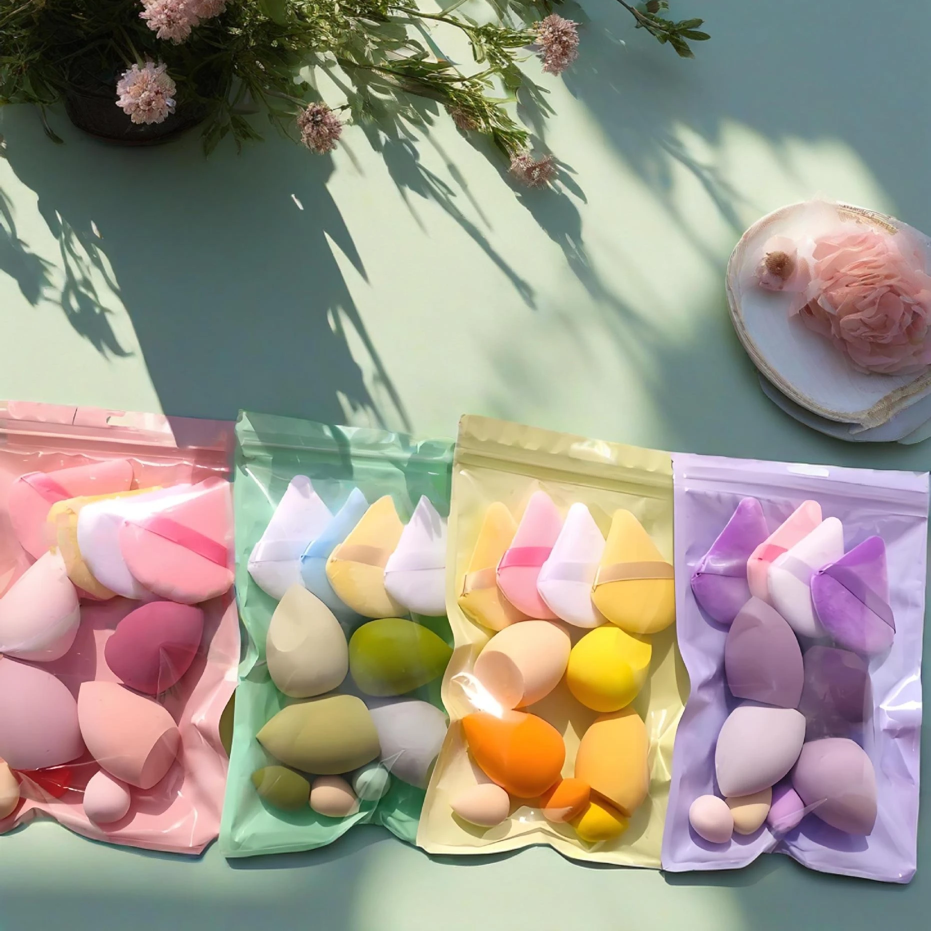 11Pcs Soft Makeup Sponge Blend - Beauty Makeup Egg reseña y precio